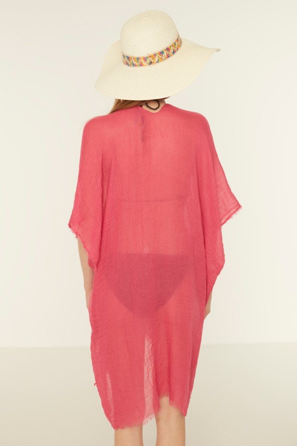 13479-2 Fuşya Pareo