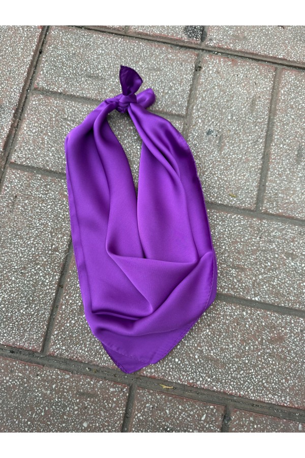 13731 Mor Saten Fular