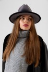 Ombré Grey Panama Hat - Nesvay Ombré Grey Panama Hat, 100% paper straw