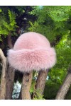Pink Cossack Hat, plush