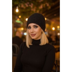 14782 Payetli Siyah Bere