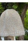 Mink Sequinned Knit Beanie, 100% acrylic