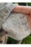Mink Sequinned Knit Beanie, 100% acrylic