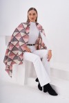 Beige Check Print Long Shawl - Nesvay Beige Check Print Long Shawl, 100% acrylic, 85x180 cm