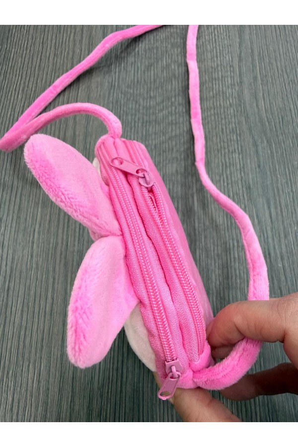 Fuşya Çocuk Çantası - Nesvay Fuşya Çocuk Çantası, %100 Polyester Peluş