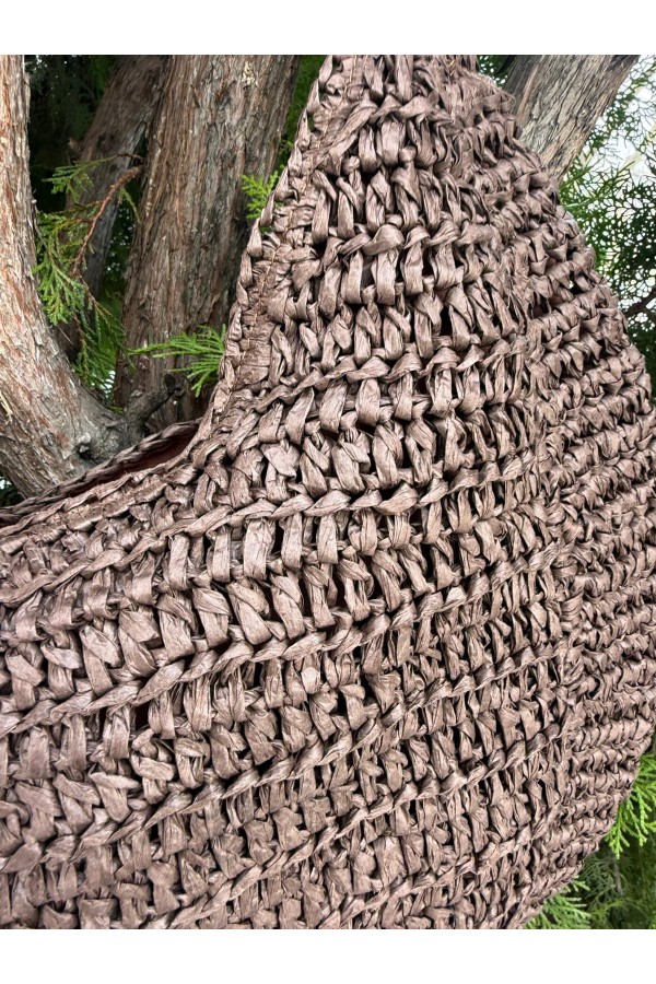 NWC-1060 Kahve Hasır Çanta