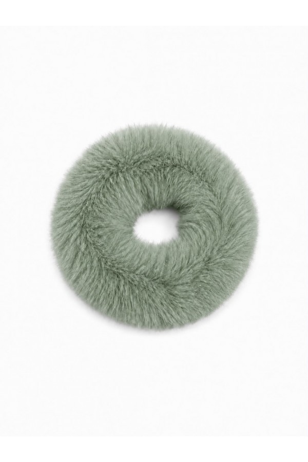 T118 Mint Yeşili Peluş Toka T118 Mint Yeşili Peluş Toka